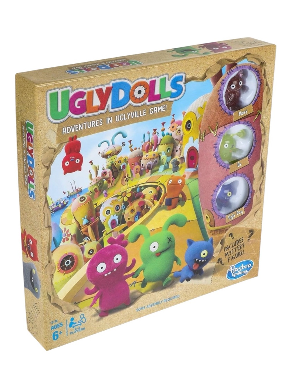 Ugly Dolls Board game Uglyville Moxy Ox Ugly Dog Hasbro Gaming